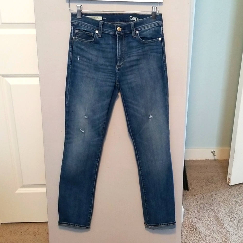Resolution slim straight jeans